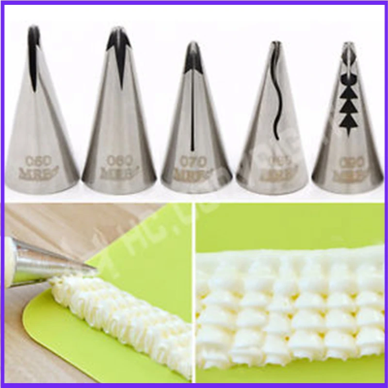 

New Top Russian Icing Piping Nozzles Tips Fondant Cake Decorating Baking Tool