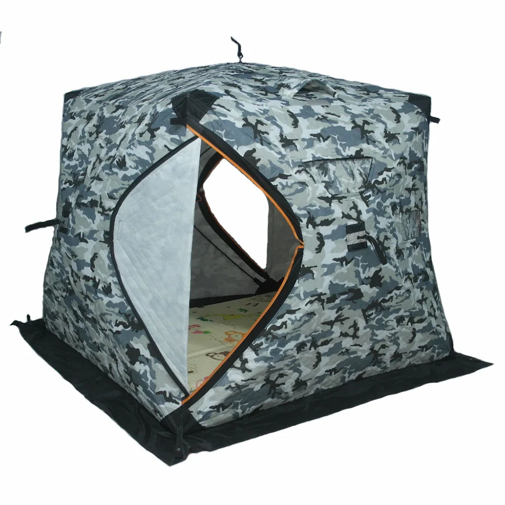 

Automatic Outdoor Camping Cotton Thicken Large Tent, Ice Fishing Dressing Toilet, Bathing, High Quality, 2-3 People