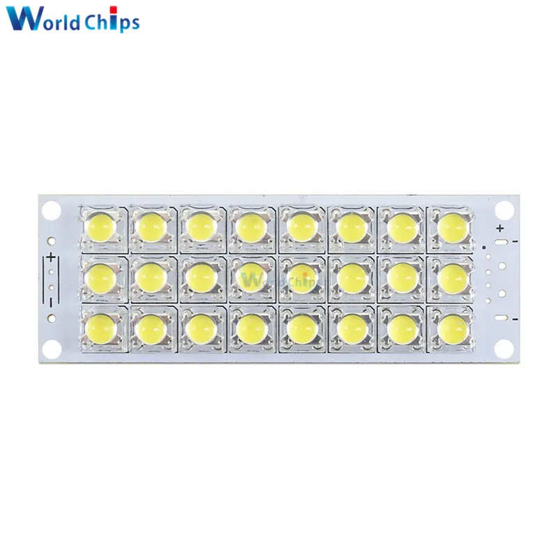 DC 5V 24-LED Super Bright White Piranha LED board Night LED Lights Lamp