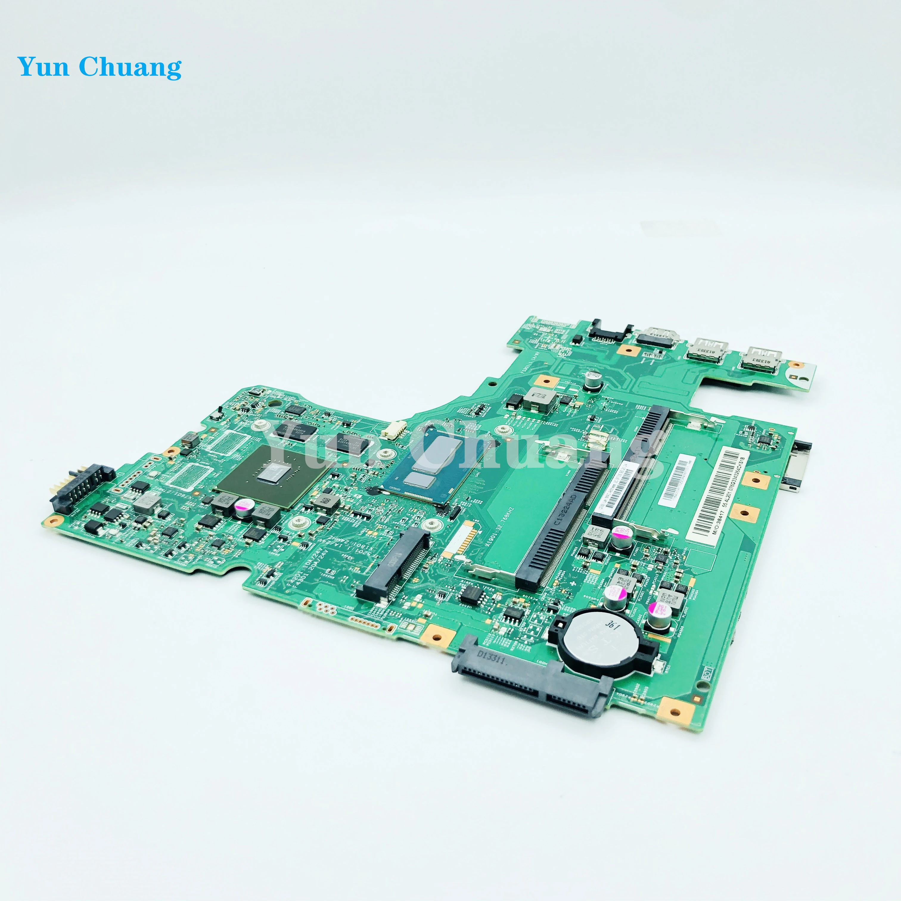 Imagem -04 - para Lenovo Ideapad S510p Toque Placa-mãe do Portátil com I34010u Cpu Gt720m 2g Gpu Ddr3l 100 Teste Ls41p mb 122931 48.4l106. 011