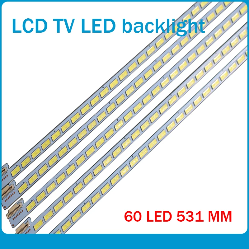 40 Pcs 100% Nieuwe 531 Mm Led Strip 60 Leds Voor Lg 42 "V12 Rand 6920L-0001C 6922L-0016A 6916L-1113A 6916L01113A 42LM620T LC420EUE-SEF1