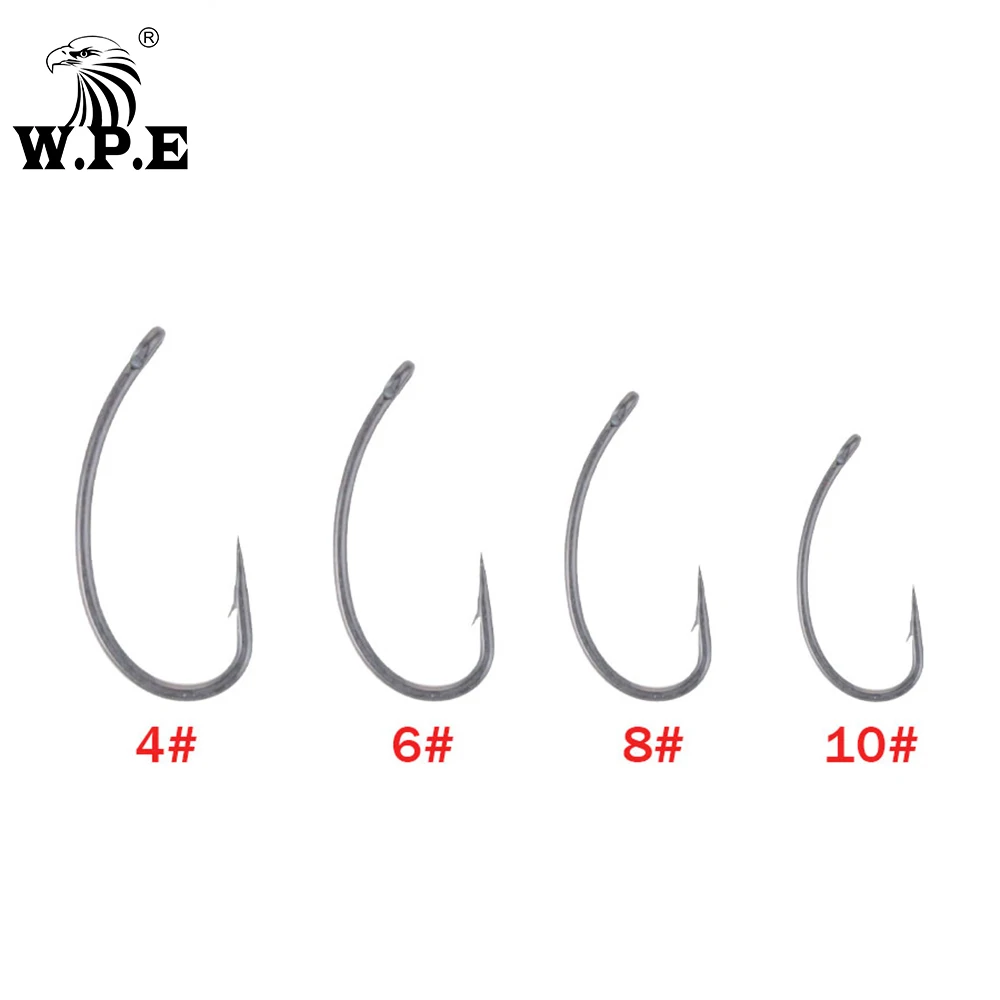 W.P.E Pinzas de Pesca con Revestimiento Gris Mate – Mango Curvo y Púas - imagen 5