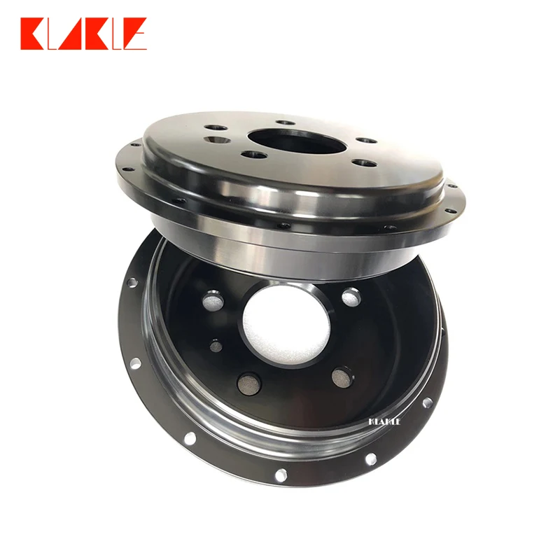 KLAKLE Designer Brake System Rear Brake Drum Big Center Bell For 7600 Brake Caliper For Toyota Land Cruiser 200