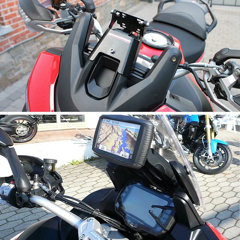 For Ducati Multistrada 1200 Enduro 950 950S 1260 1260GT phone holder Windshied Mount Navigation Bracket GPS Smartphone Holder