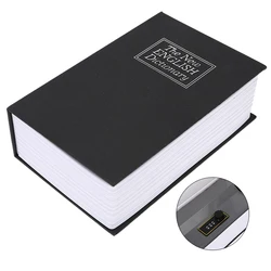 Mini Safe Box Dictionary Book Money Hide Secret Security Safe Lock Cash Money Coin Storage Piggy Bank Jewelry Key Locker Gift