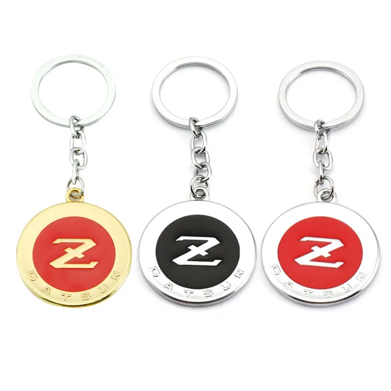 Car Keychain Z Key Chain Ring for Nissan Datsun 300zx 240sx Fiida Altima Navara Patrol Sylphy Sentra Qashqai Cabstar Titan Kicks