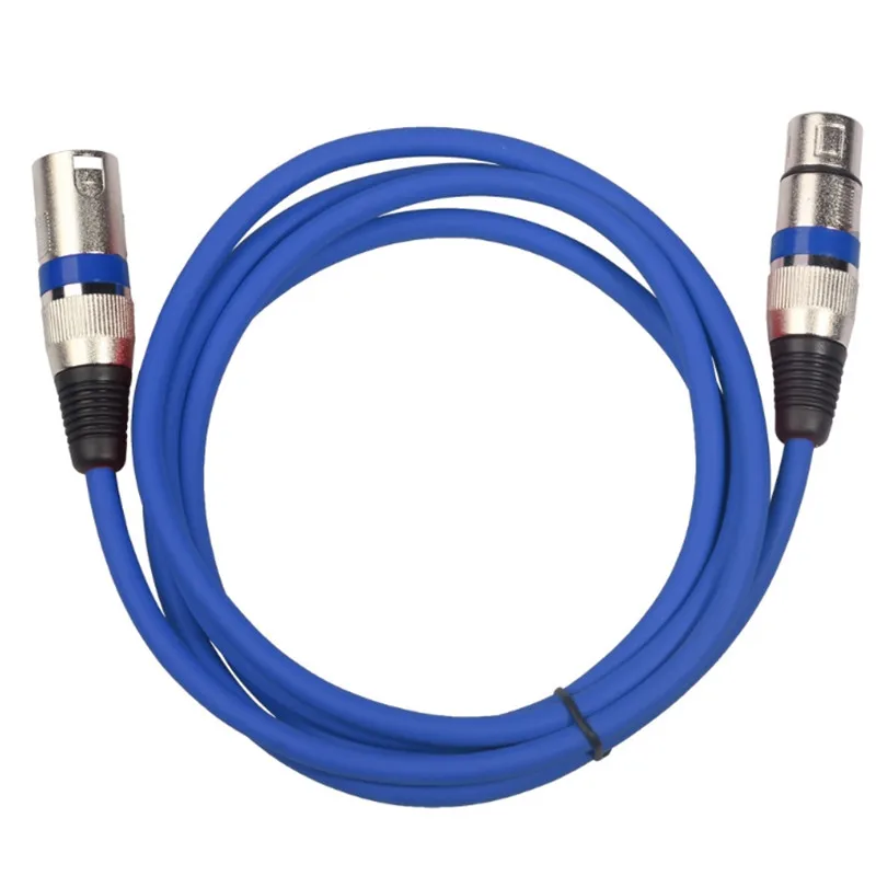 3Pin XLR Cable Male to Female Canon Plug Audio Cable Shielded 1PC For Mixer Microphone Amplifier 0.3m 1m 1.8m 3m 5m 10m