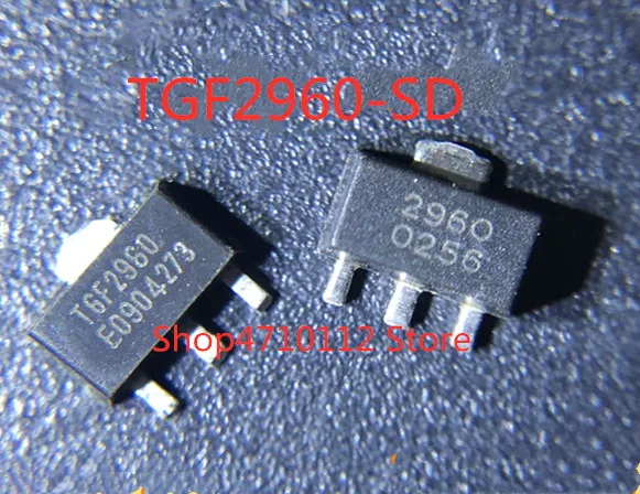 

Free Shipping 10PCS/LOT NEW Original TGF2960-SD TGF2960 2960 SOT89 IC