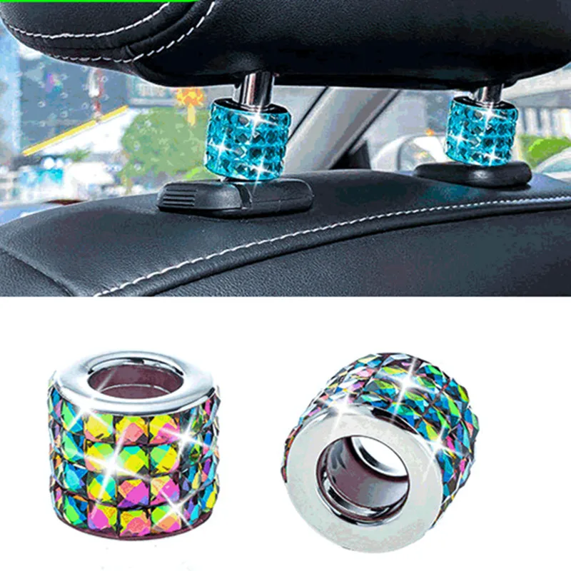 The latest car decorations, headrest decoration, car creative personality products, diamond-encrusted interior modification