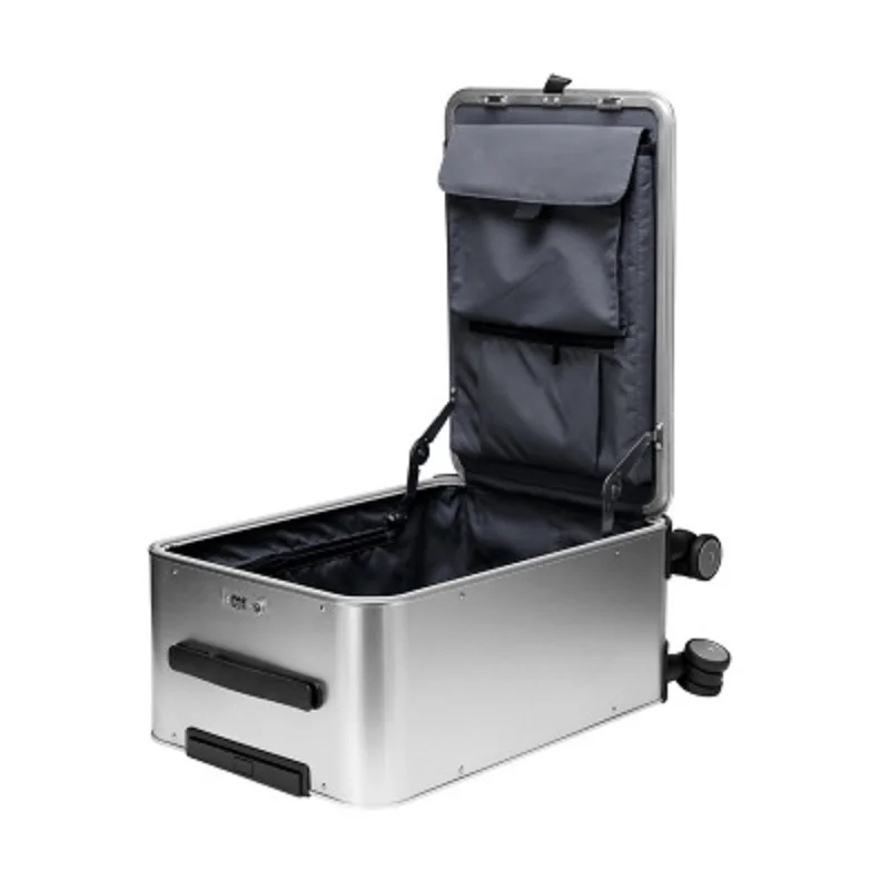 Hohe-Qualität Internat 20 "24" Zoll Größe Aluminium Koffer TAS SCHLOSS 100% Spinner Business Trolley Gepäck Tasche auf Rad