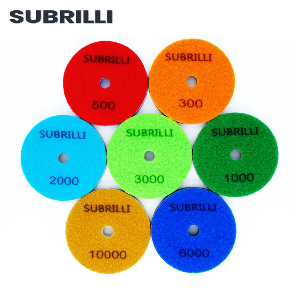 Diamond Sponge Polishing Pads 3\