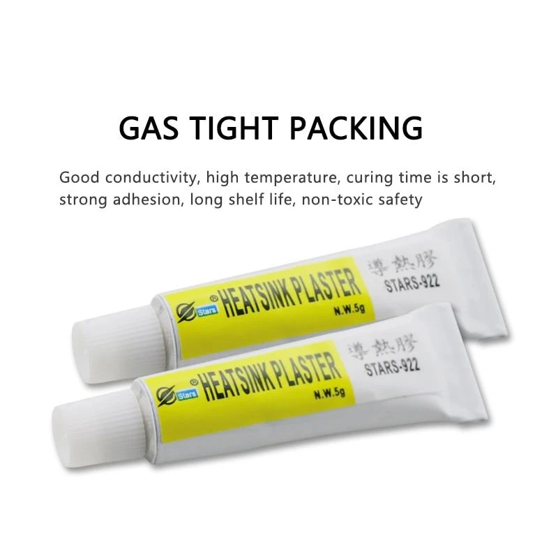 1-5Pcs Thermal Grease Paste Conductive Heatsink Plaster Adhesive Glue For VGA RAM LED IC Cooler Radiator Cooling Good Viscosity