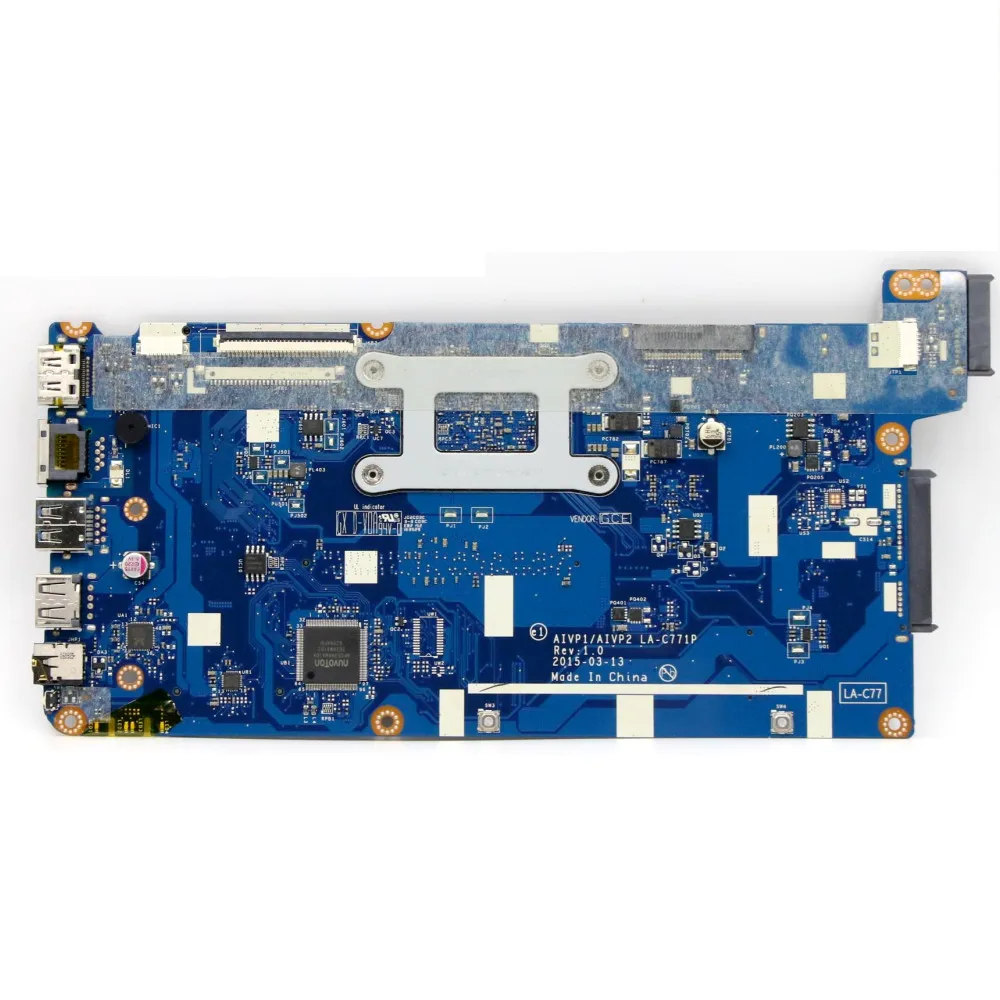 For Lenovo Ideapad 100-15IBY B50-10 Laptop Motherboard LA-C771P 80MJ 80QR CPU N2940 N2840 FRU 5B20J30808 5B20J30754