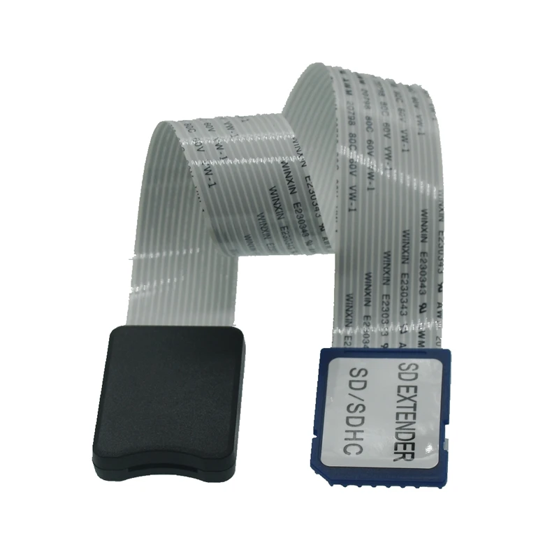 10CM 25CM 48CM 60CM SD card Female to TF micro SD Male SD to SD TF to TF Flexible Card Extension cable Extender  reader