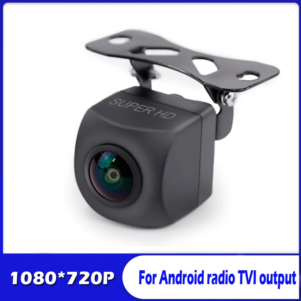 720P HD 158 Degree rearview Camera  Only Works with Android 2 Din Radio RearView Camera Which Support TVI 30 Input