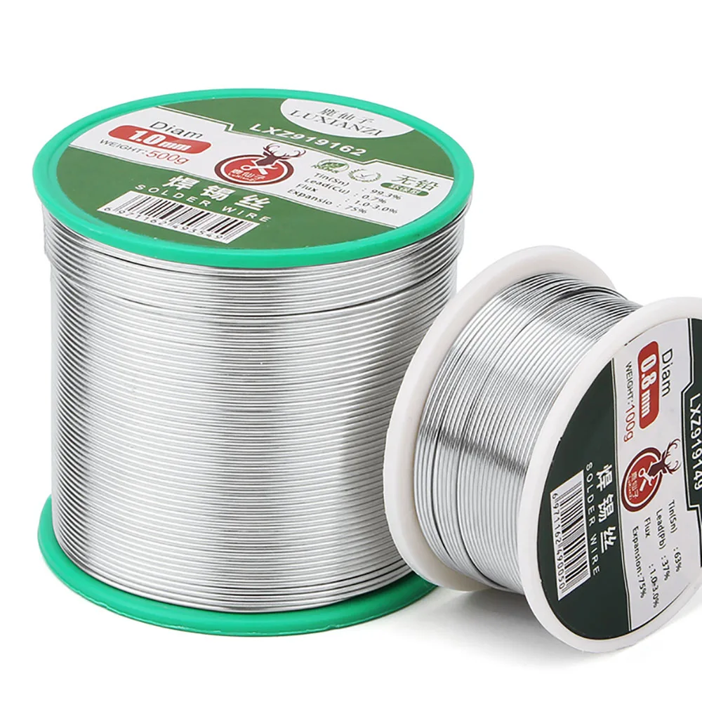 Tidak Perlu Solder Bubuk Pengelasan Mematri Suhu Rendah Solder Batang Solder Kawat Timah Timah Timbal Rosin 0.3/0.4/0.5/0.6/0.8/1.0/1.2Mm