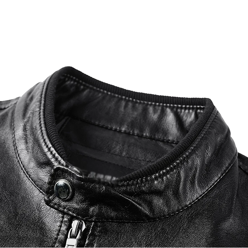 Stab Proof Anti Cut Men Pu Leather Jacket Self Defense Stealth The Police Protection Hack Clothes Tactico Vetement Coupure