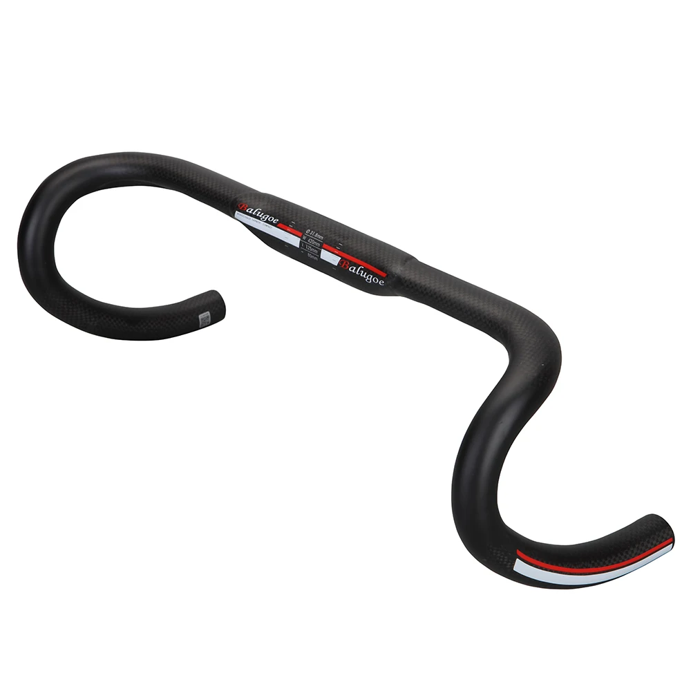 EC90 Bike Bent Handlebar, Carbon Fiber Handlebar, Road Bicycle Handlebar, Racing, New, 2022