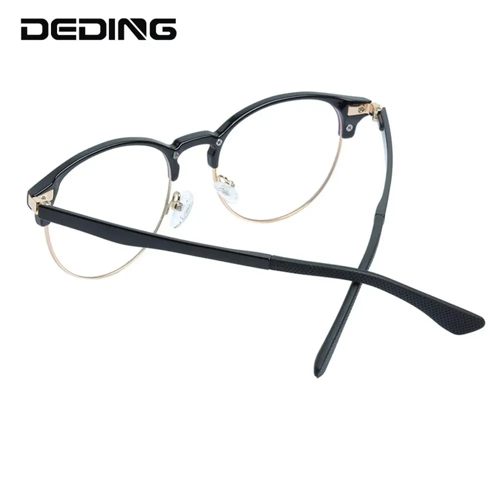 Round Frame Glasses Womens Spectacles Transparent Frame Metal Vintage Clear Lens Prescription Men Optical Frame Eyewear DD1510