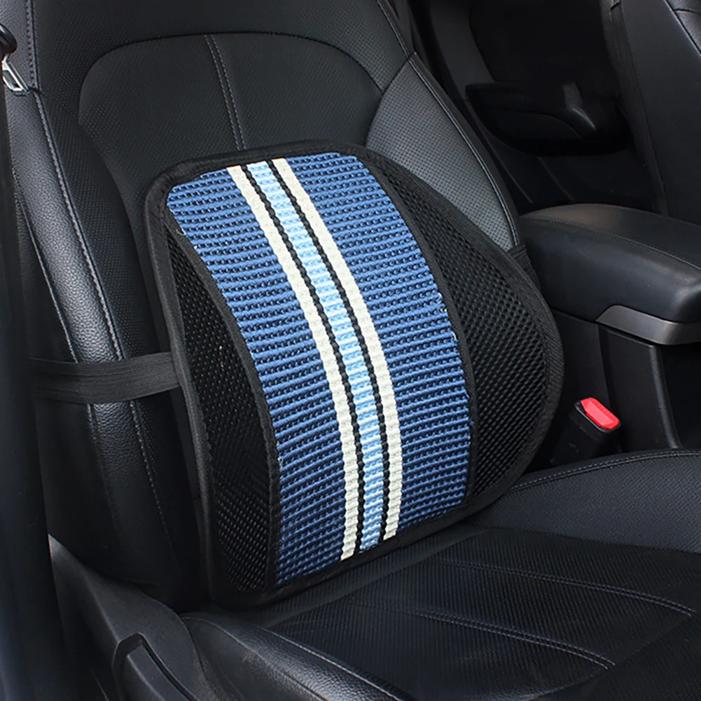 Car Chair Lumbar Cushion Lumbar Support Car Back seat Cushion Office Home Mesh Chair For Heat Hair With Car Seat Chair Chushion