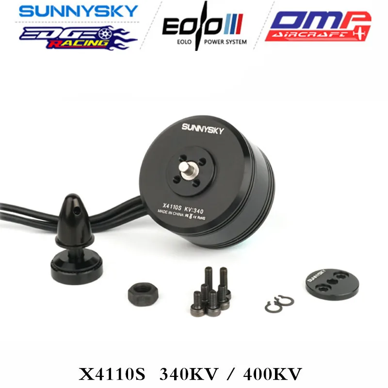 Sunnysky X4110S 340KV 400KV for VTOL Fixed Wing Multi-axis Plant Protection Drone Model Aircraft Brushless Motor