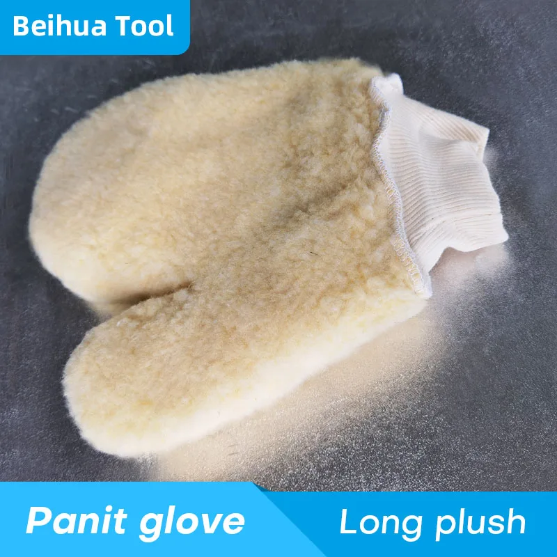 Guanti pennello per la decorazione della parete strumenti per la pittura artistica guanti per autolavaggio guanti lunghi per tubi in peluche guanti pennelli strumento Daub