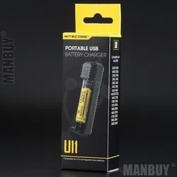 Wholesale New NITECORE UI1 Portable Dual-Slot USB Li-ion Battery Charger Outdoor Charging Without  18650 14500 CR123