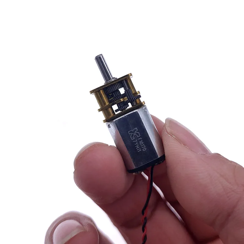 5Pcs G12-N20 Micro Metal Gear Motor with Gearwheel DC Motors Reduction motor D shaft 3V-9V rated voltage 6V rated speed 66RPM image 6