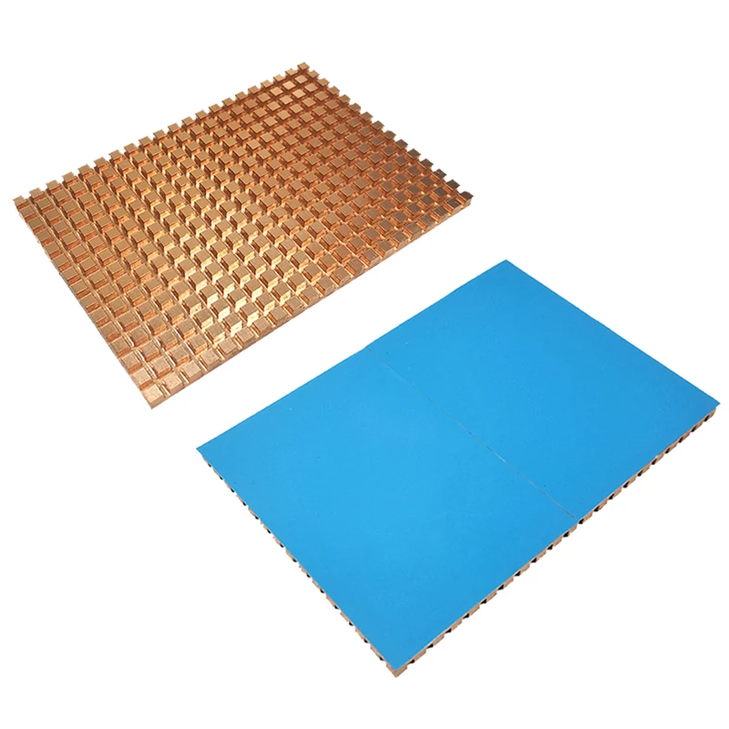 Disipador de calor de disco duro mecánico para ordenador portátil, refrigeración de 2,5 pulgadas, 100x70x2/3/4mm, Ultra delgado, de cobre puro, HDD, SSD