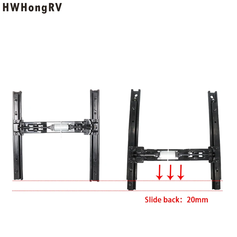 450mm length 380mm width (400mm width optional) Electric Seat Slide Rail for Car Seat Modification