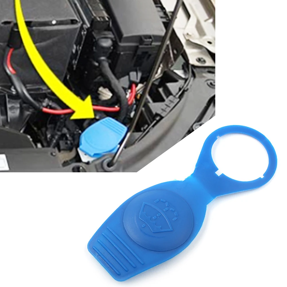 Car Blue Windshield Washer Fluid Reservoir Cap Tank For VW CC Golf Jetta Tiguan For Audi A3 A4 A6 Q5 Q7 TT For Skoda Seat