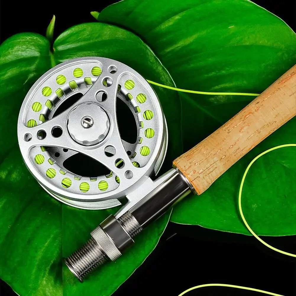 3/4 5/6 7/8 Aluminum AlloyManualLightweight 2+1BB Bearing Fly Fishing Reel HandSpinning WheelFly Fishing Reel Fishing Accessory