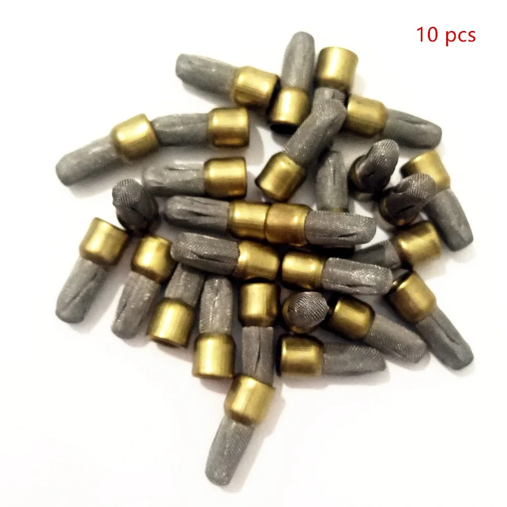 

10pieces For Lexus LS600h GS350 GS460 GS450h IS350 GDI fuel injector metal micro filter crush diameter 4mm (AY-F509C)