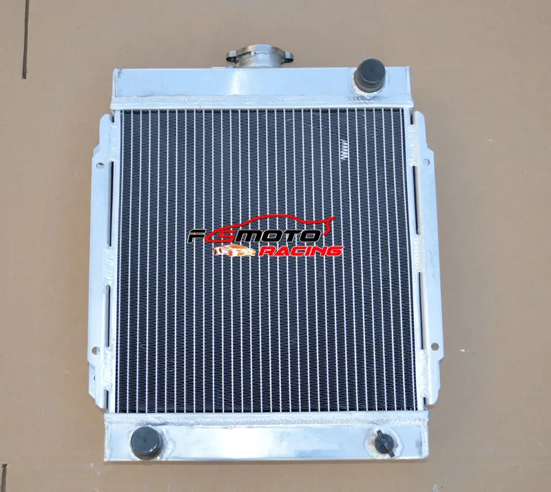 56mm 3Row All Aluminum Radiator For 1970-1976 NISSAN DATSUN 1200 B110 A12 A12T 1970 1971 1972 1973 1974 1975 1976