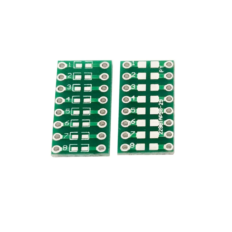 Double Side 0805 0603 0402 SMD SMT Transfer To DIP Capacitance Resistance LED Adapter Transfer Plate PCB Printed Circuit Board