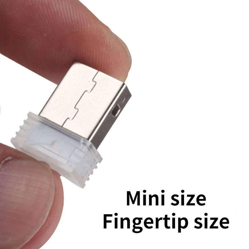 New car usb atmosphere light led decorative light car interior foot lighting lamp car cigarette lighter atmosphere light