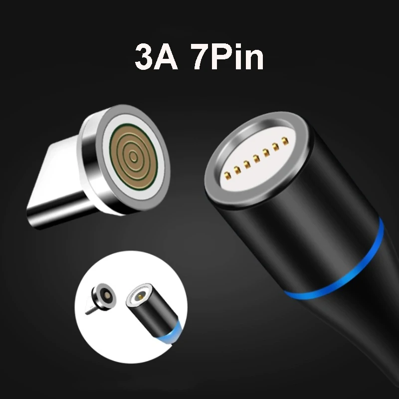 Magnetic Charger Micro Usb Cable For Huawei Usb Type C Fast Charging Adapter 3A Magnet Charger Wire For Samsung Xiaomi Cord