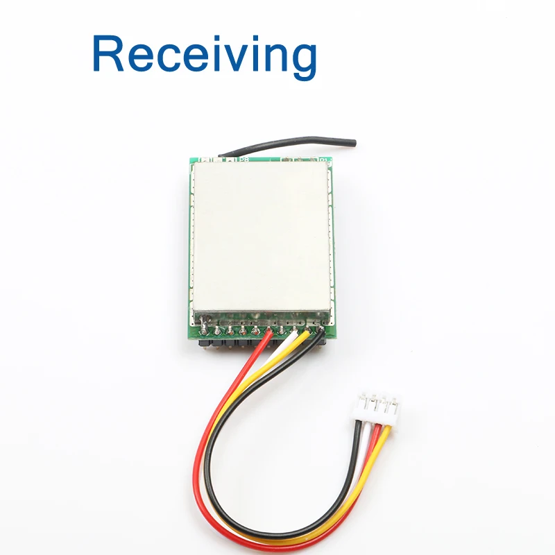 2.4G 50MW Image Transmission Wireless Video Transmitter and Receiver Module Transceiver Ultra-small Board 3.7V-5V Parts for FPV