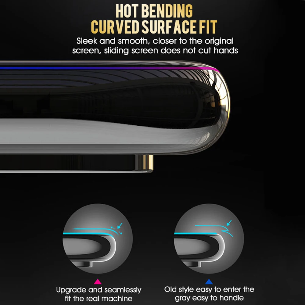 2Pcs full cover tempered glass for huawei P30 P20 pro lite phone screen protector on the glass smartphone protective film