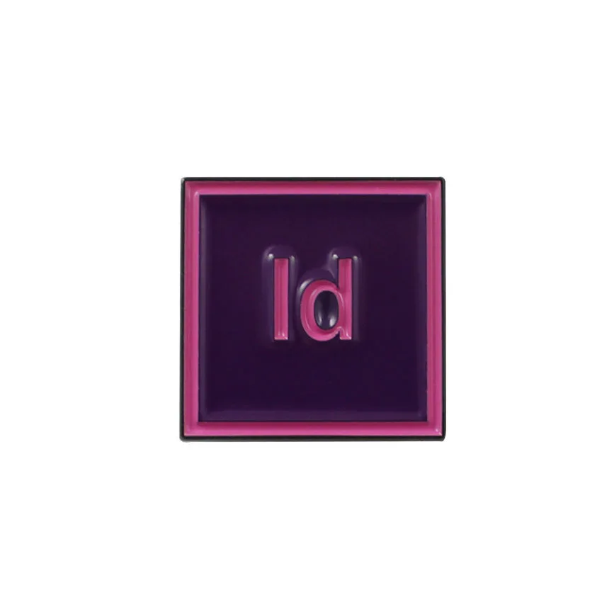 PS AI Pr Au Lr AE Design Software Brooch For Men Women Photoshop Premiere Designer Jewelry Badge Shirt Denim Lapel Pins Jewelry