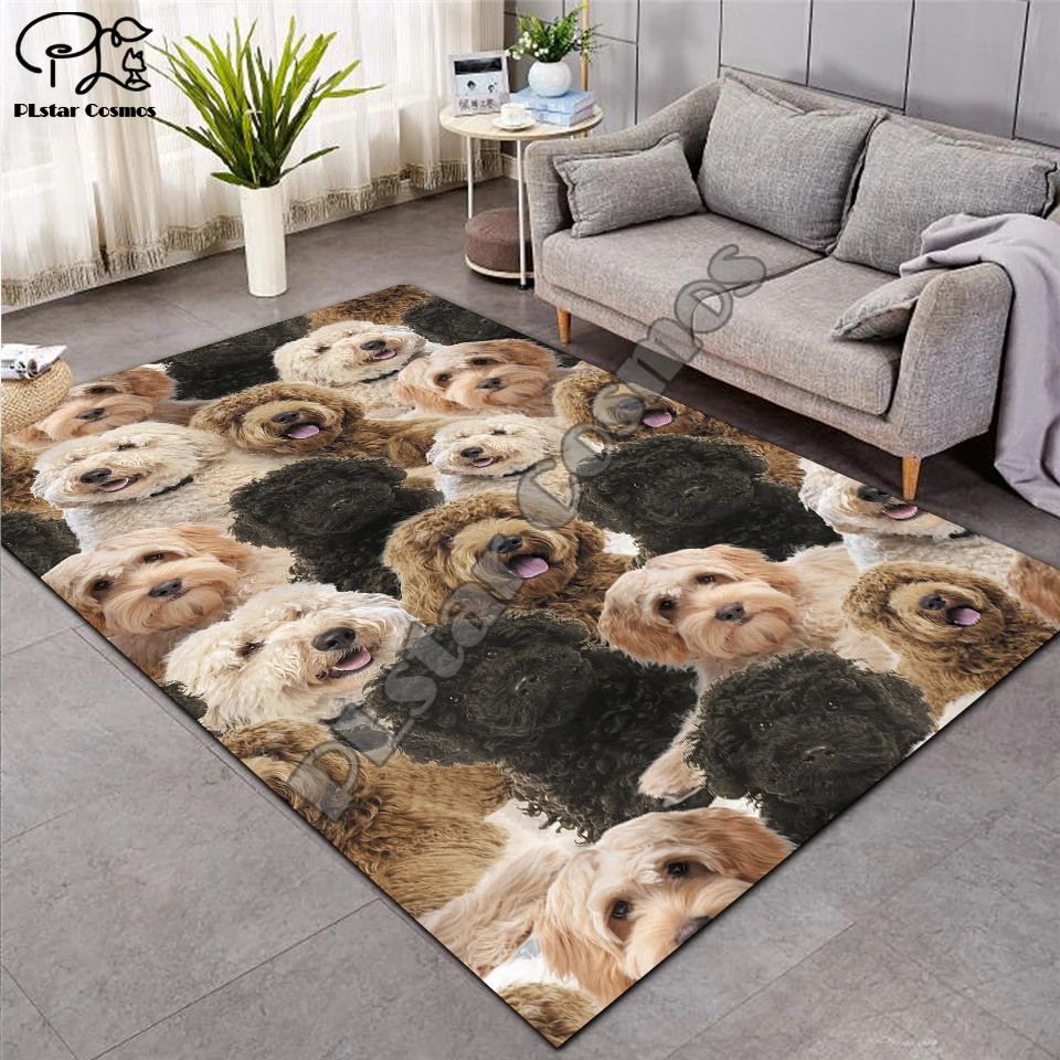 

Dog/cat carpet Nordic Rug Soft Flannel 3D Printed Rugs Parlor Mat Area Rugs Anti-slip Large Carpet Rug Living Room Decor D-001