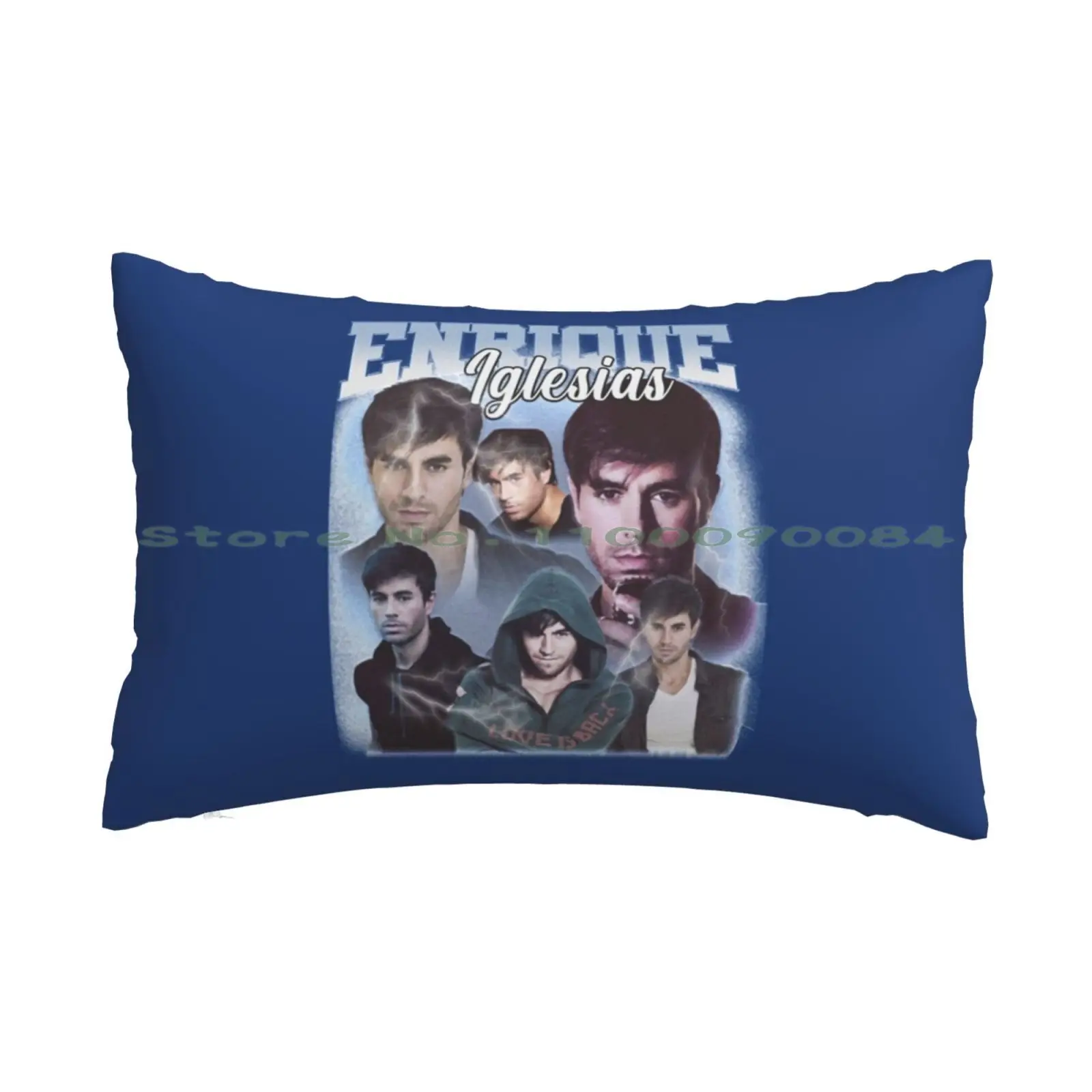 Pu Enrique Tri Iglesias Na5 Tour Pillow Case 20x30 50*75 Sofa Bedroom Outriders Logo Outriders Characters Outriders Vintage