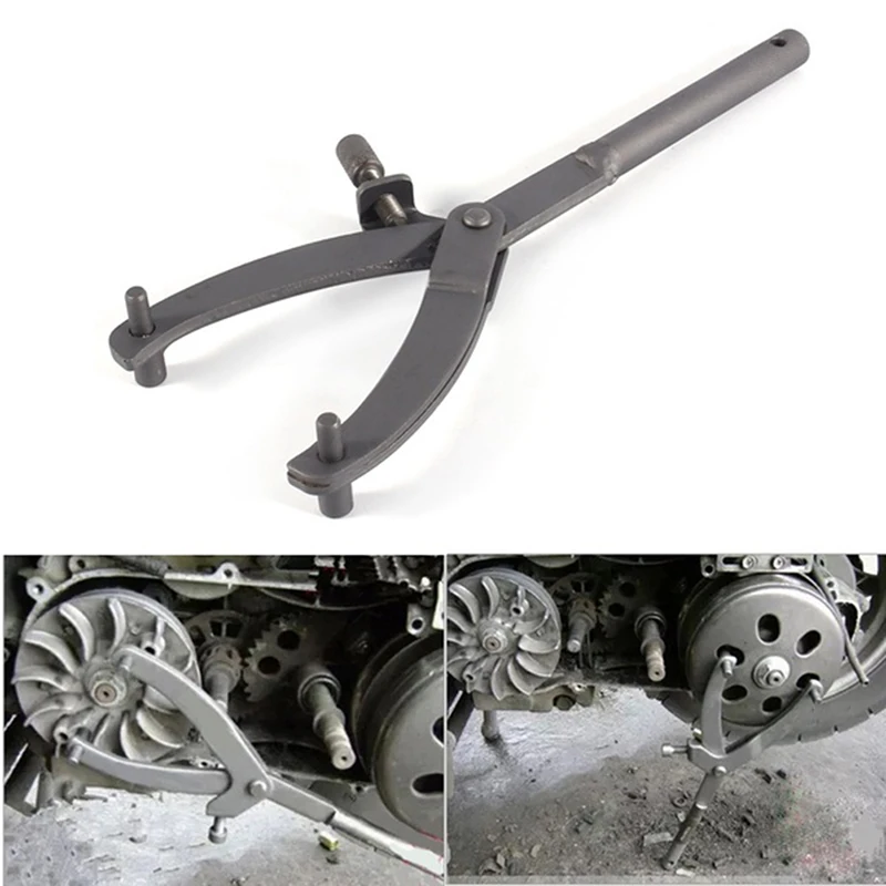 Universal Variator Clutch Remove Holder Repair Tool Motorcycle Moped Scooter Flywheel