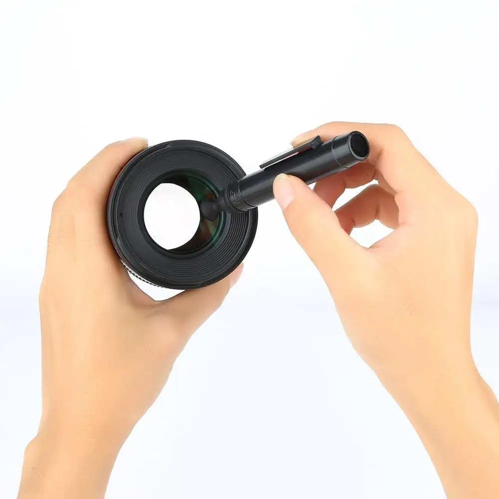 3 in 1 Kit detergente per lenti penna detergente per polvere per DSLR videoregistratore DC obiettivi per fotocamere filtri pulizia spazzola retrattile