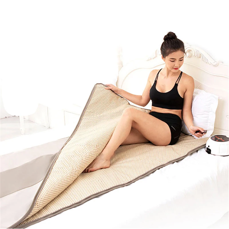 Household Far Infrared Hyperthermia Massage Steaming Sauna Blanket Space Steam Blanket For Beauty Skin Cleaning
