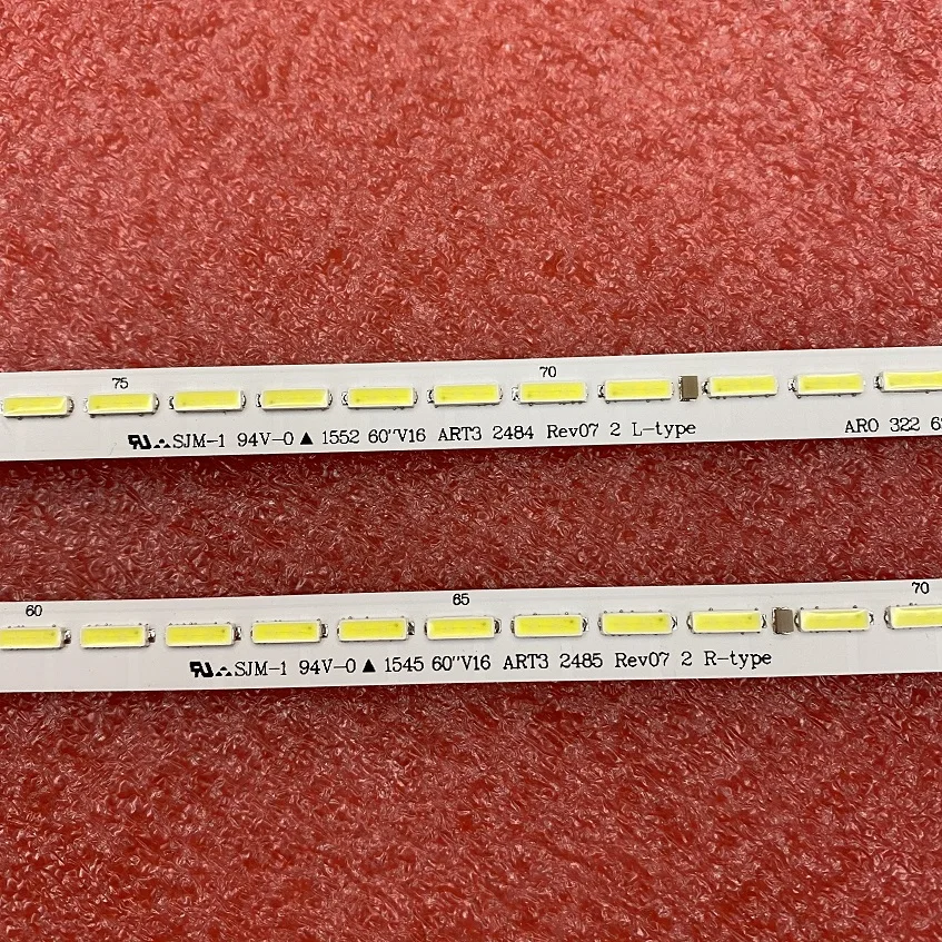 Strip LED untuk TV TV 0188A 60UH7650 60UH650V 60UH6500 60UH770V 60UH7700 6916L2485A 60 V16 ART3 2485 2484 R L