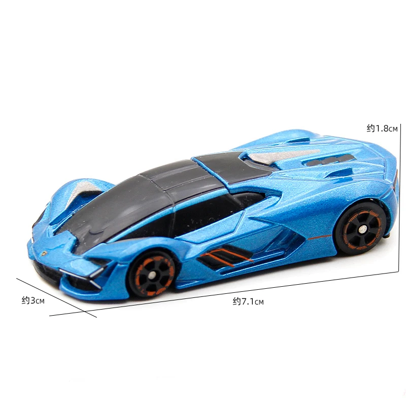 1:64 Car Model Terzo Millennio Veneno Aventador Commemorative Alloy Diorama Concept Collection Miniature Carros Toy