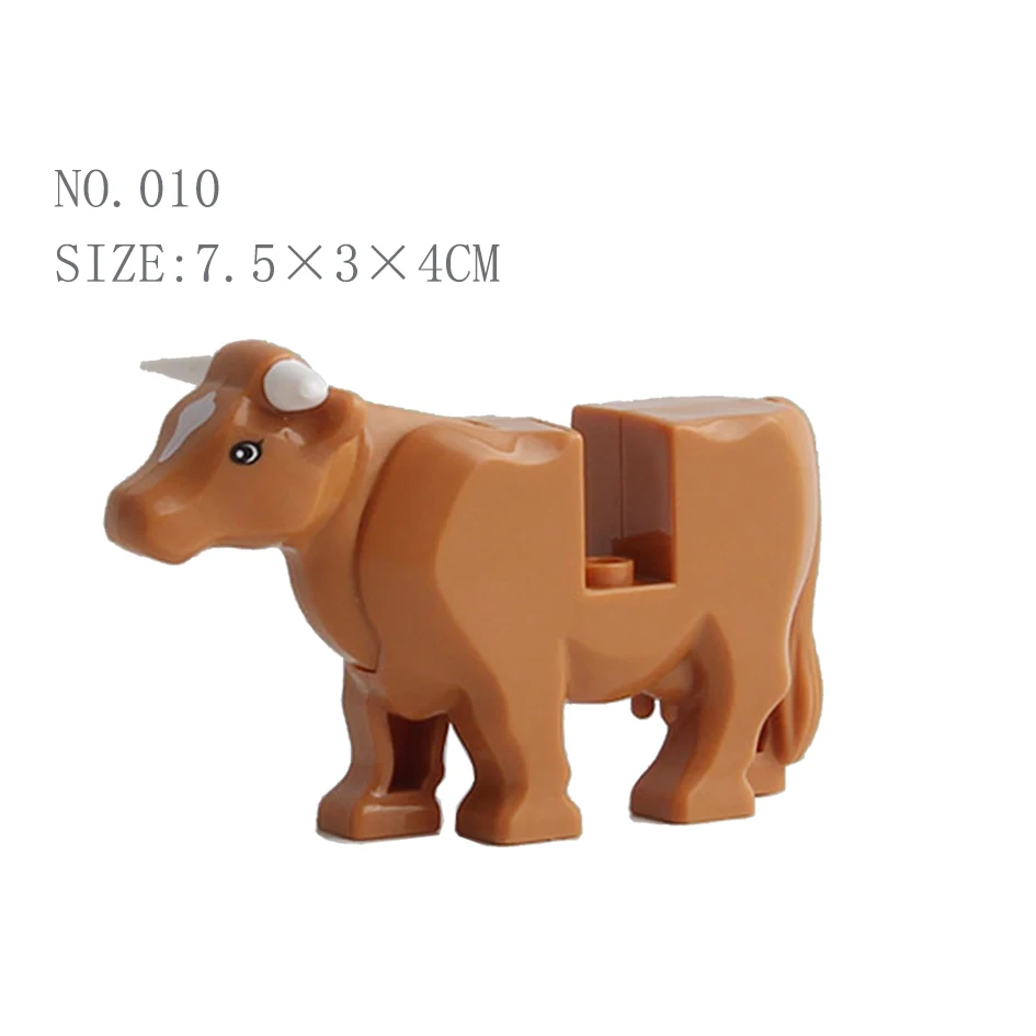 Tier Bausteine Modell Krokodil Leopard Lernspiele Figur Ziegel Spielzeug für Kinder Kinder