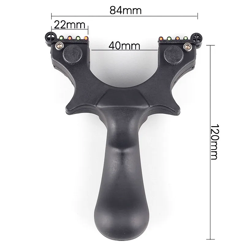 The New High-power Flat Leather Slingshot Outdoor Shooting Sports Precision Toy Is Light and Easy To Carry, Simple and Practical