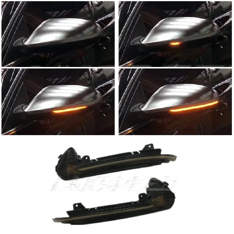 Dynamic LED Indicator Rear View Mirror Turn Light Signal Repeater Suitable for Audi A6 C7 4G S6 Car Styling Accessories